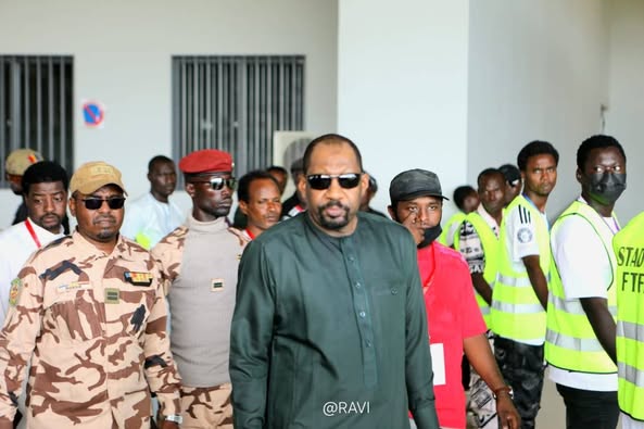 Tchad : Le ministre de la Sécurité publique a assisté au match des Sao