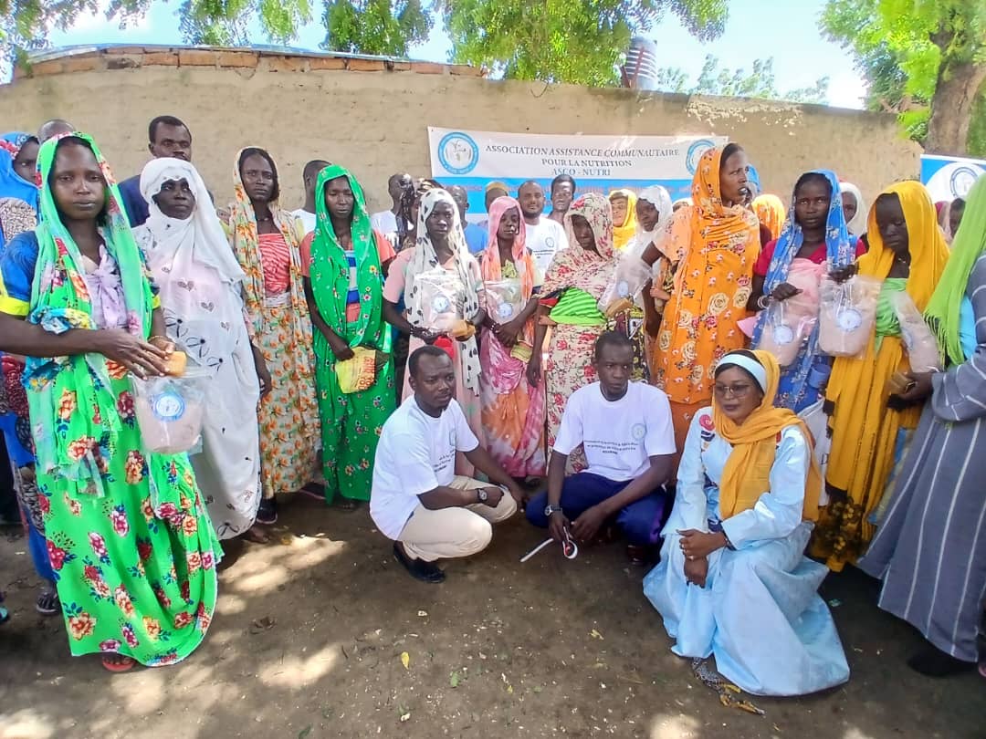 Tchad : ​ASCO-NUTRI forme les femmes de Kournari à la fabrication de farine enrichie