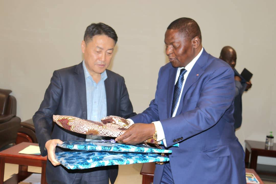 RCA : don de la Fondation SAEMAUL à la République centrafricaine