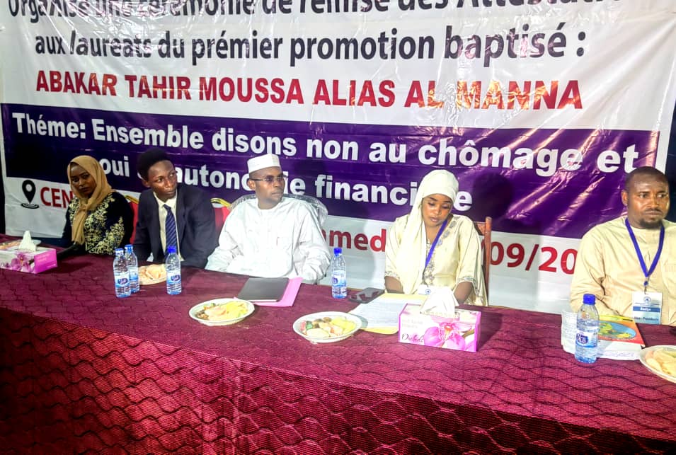 Tchad : L’ARPAD forme 428 jeunes à des métiers porteurs