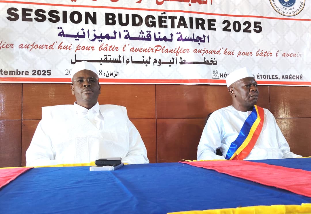 Tchad : Le Conseil provincial du Ouaddaï lance sa première session budgétaire