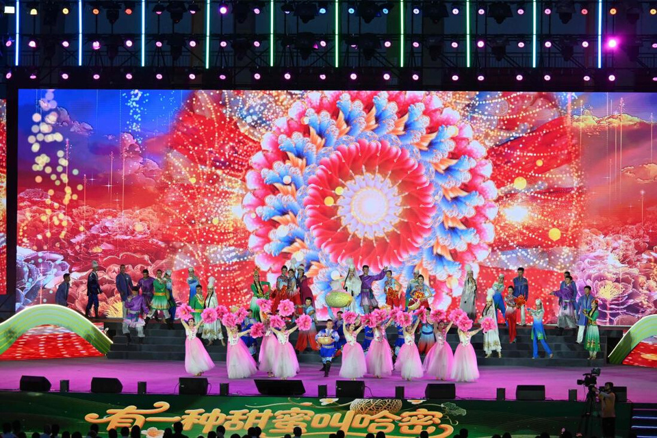 The 19th Hami melon festival opens. (Photo/Hu Bin)