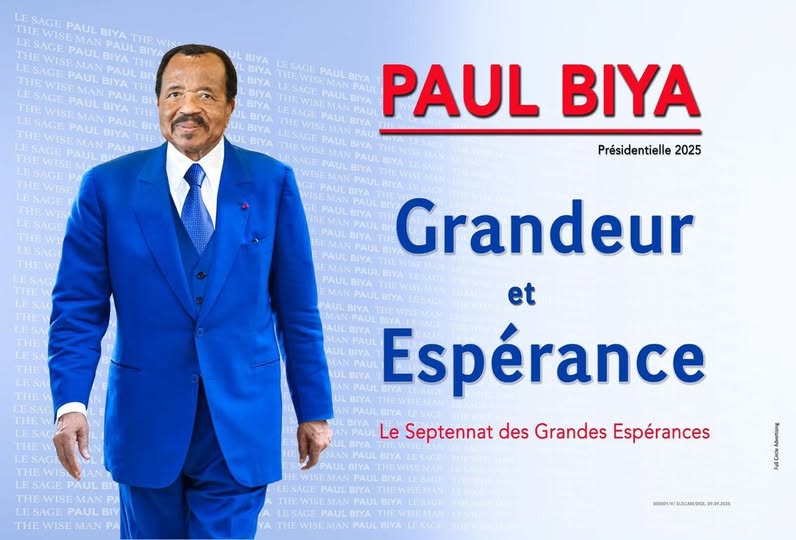 Cameroun : Paul Biya lance sa campagne présidentielle sous le signe des « grandes espérances »