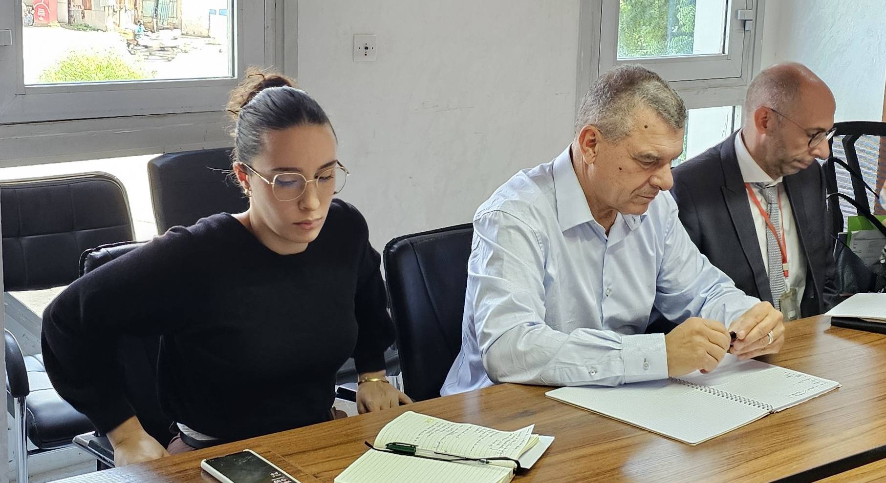 Tchad : Le Ministre de l'Éducation reçoit une délégation AFD-Union Européenne