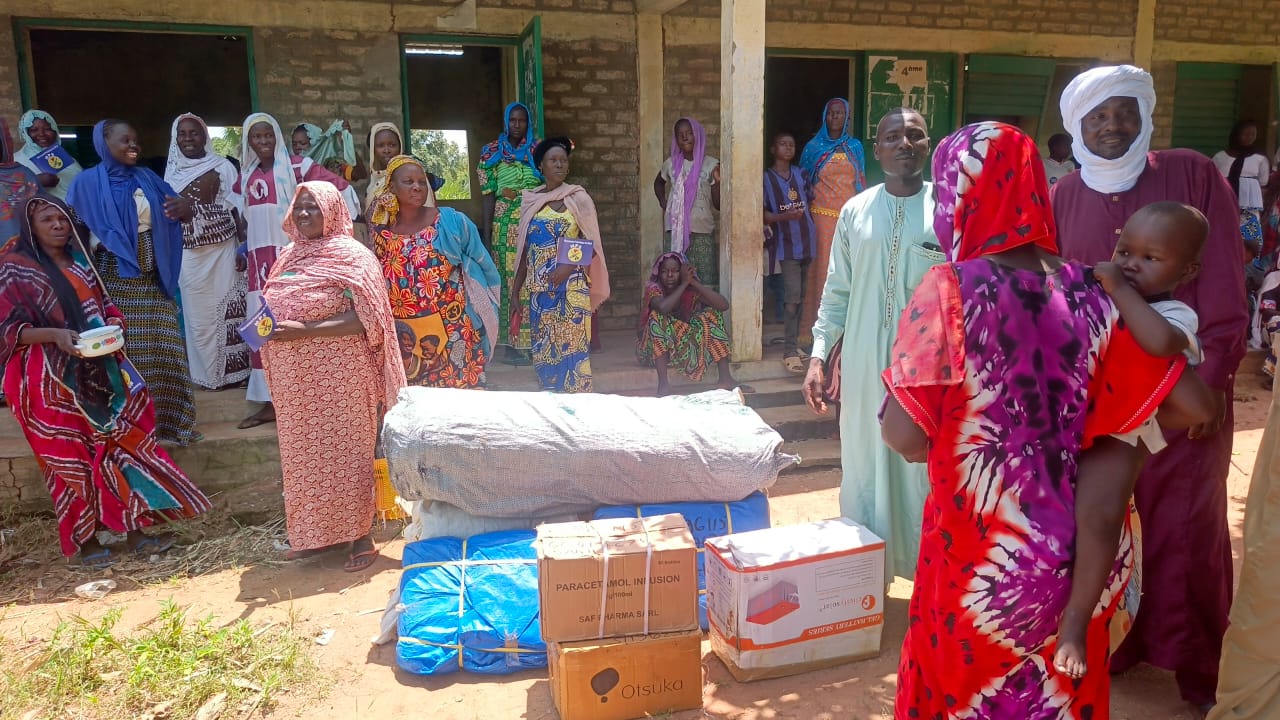 Tchad : Solidarité des cadres du MPS de Korbol envers les sinistrés des inondations de Nielim