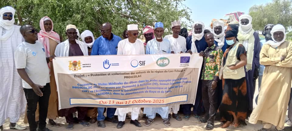 Tchad : une caravane médicale au service de la scolarisation des enfants vulnérables du Lac