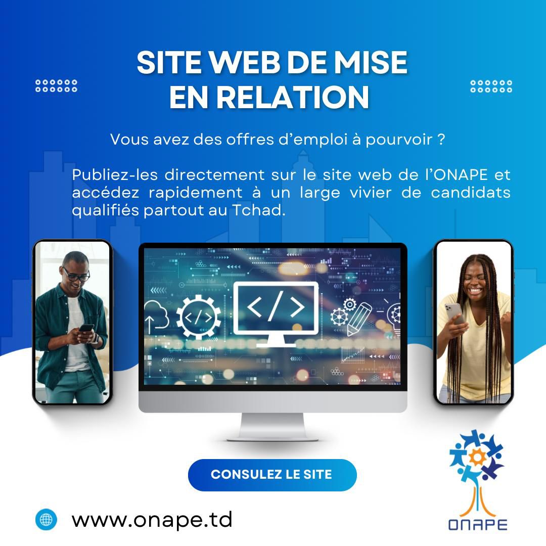 Tchad : comment rejoindre la plateforme de l’emploi avec l’ONAPE ?