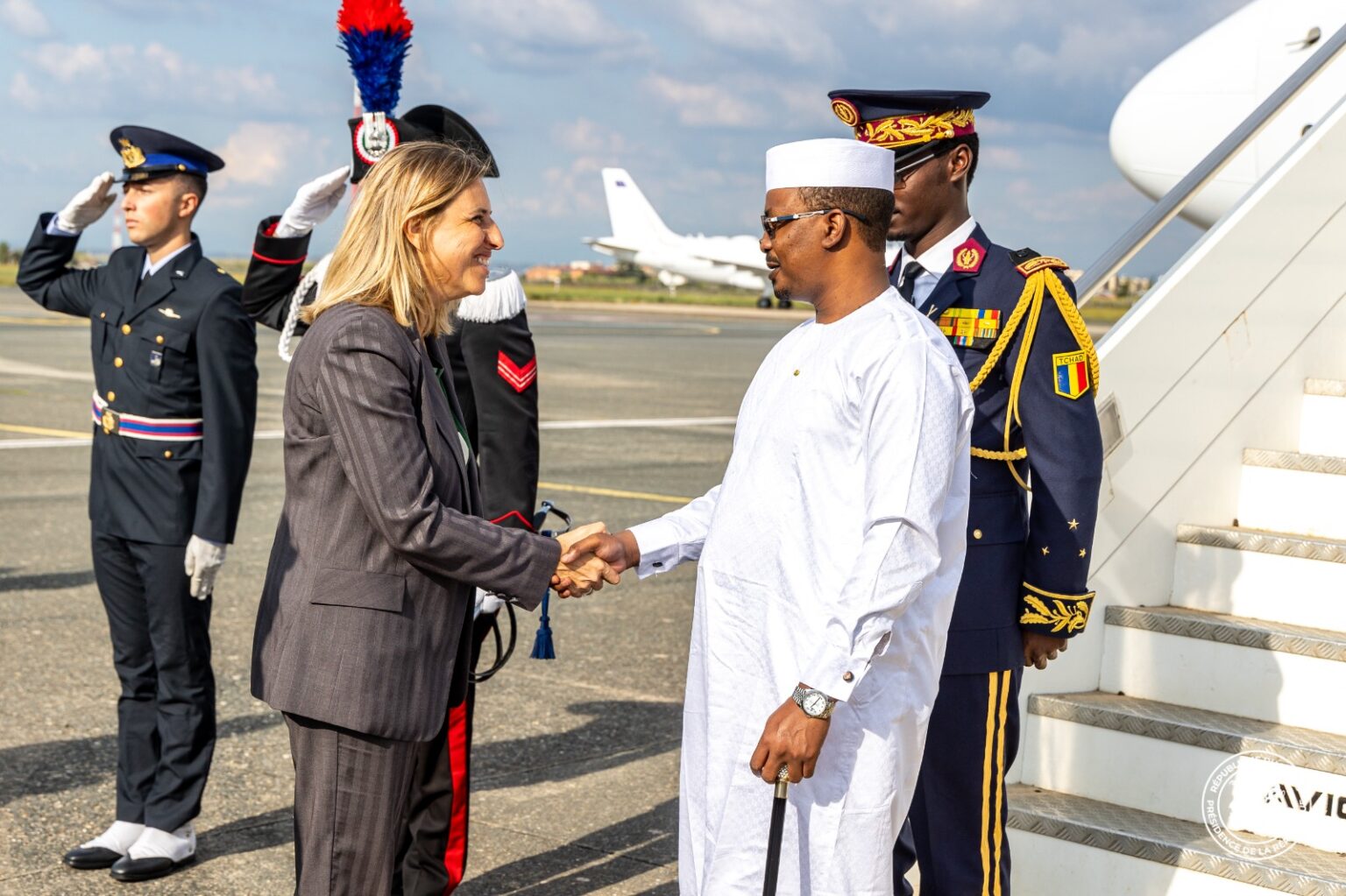 Lutte contre le terrorisme : le chef de l’Etat tchadien assiste à la réunion de haut niveau de Rome