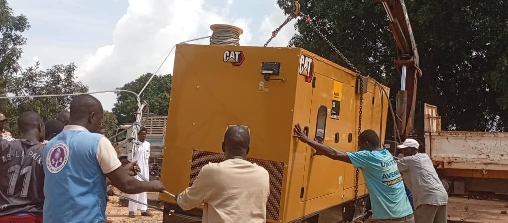 Tchad : à Pala, la Société Tchadienne des Eaux reçoit un groupe électrogène de 330 kVA