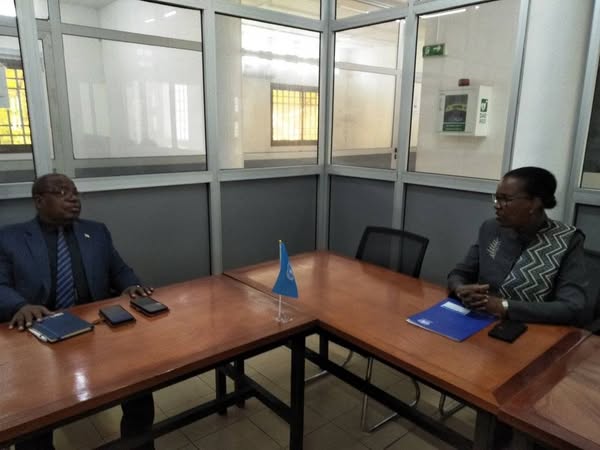 RCA : Le Ministre de l'Intérieur rencontre la cheffe de la MINUSCA pour une coopération accrue