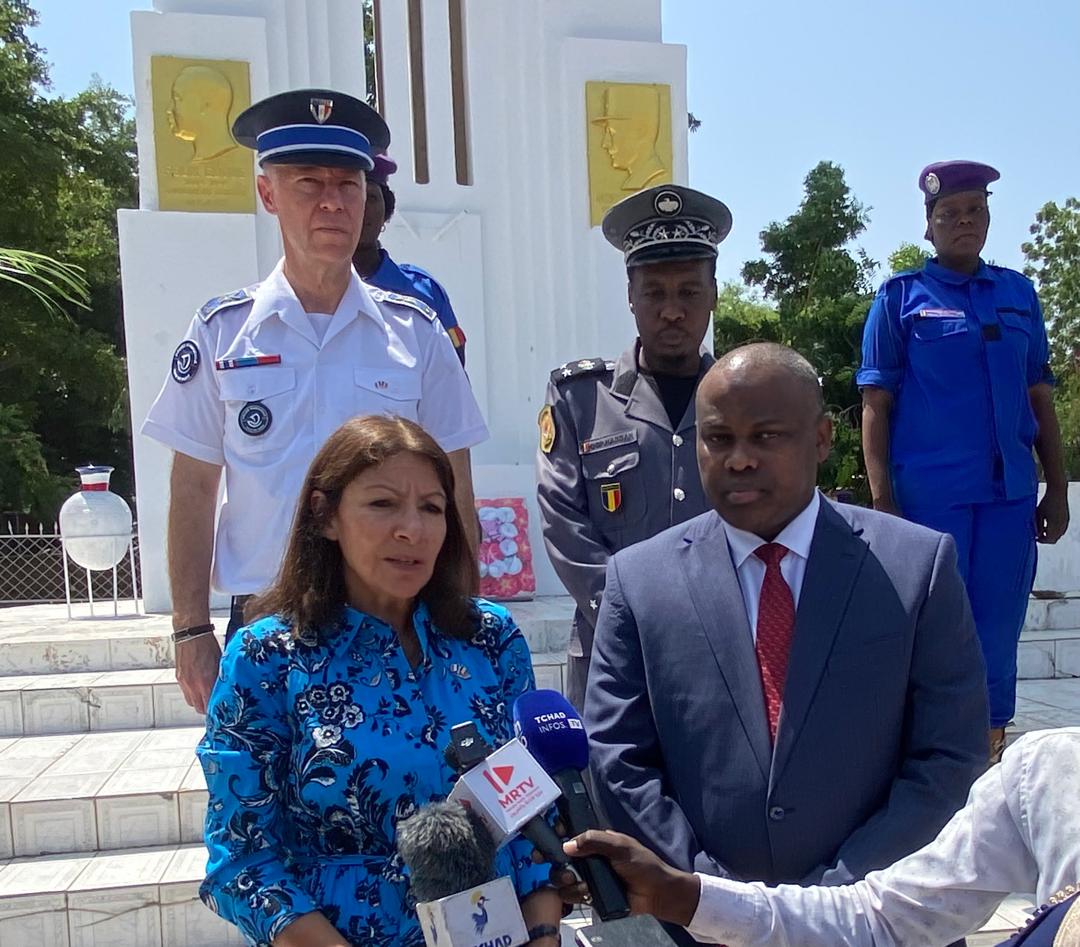 Tchad – Coopération : La maire de Paris Anne Hidalgo en visite de travail à N’Djamena