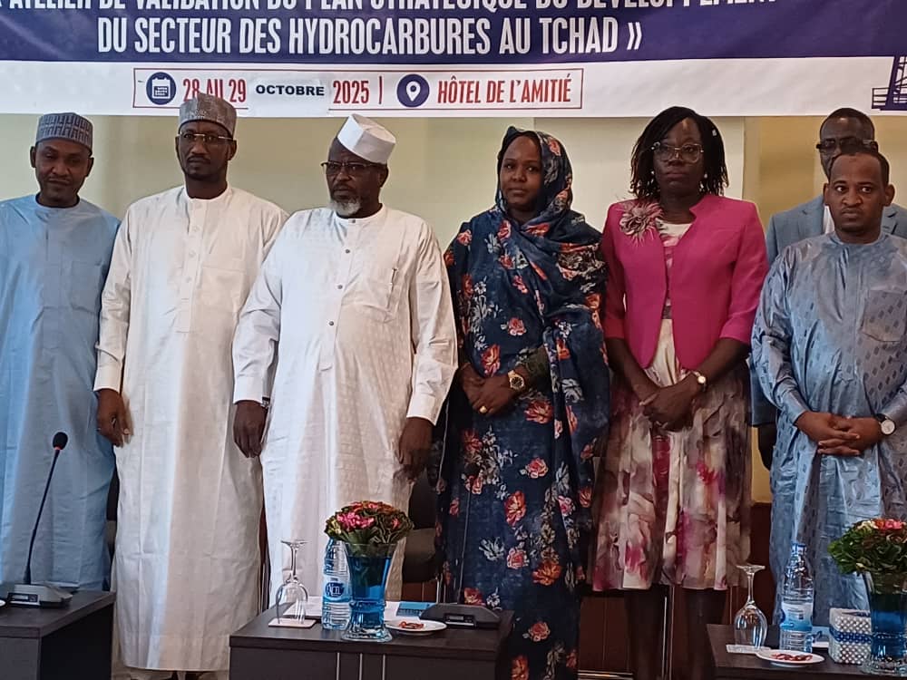 Tchad : ouverture de l’atelier national de validation du Plan stratégique de développement du secteur des hydrocarbures 2025-2030