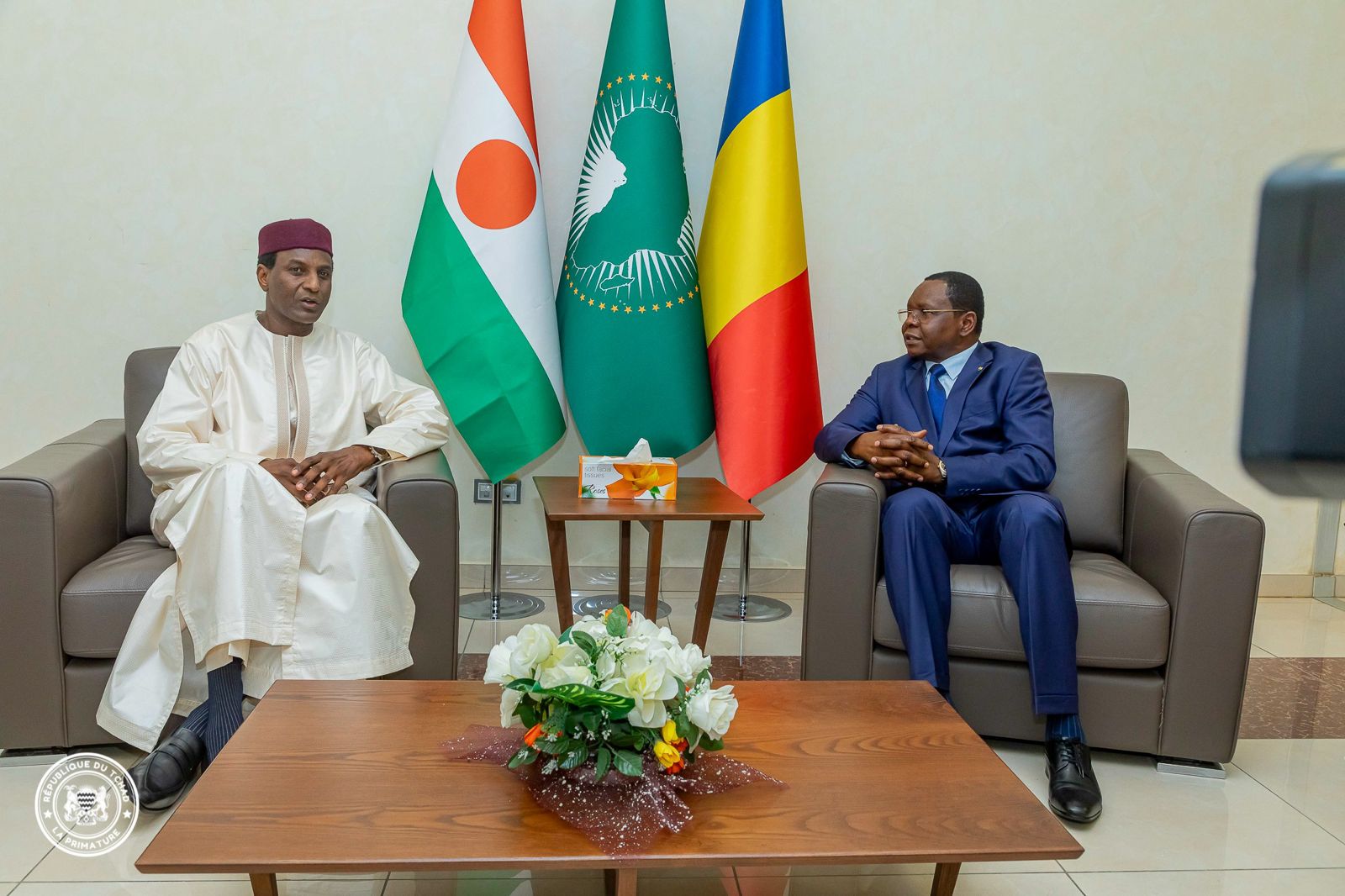 Tchad : Visite de travail du Premier Ministre Nigérien à N'Djamena pour la Commission Mixte de Coopération