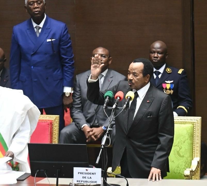 Cameroun : Paul Biya prête serment pour un 8ème mandat à la tête du pays