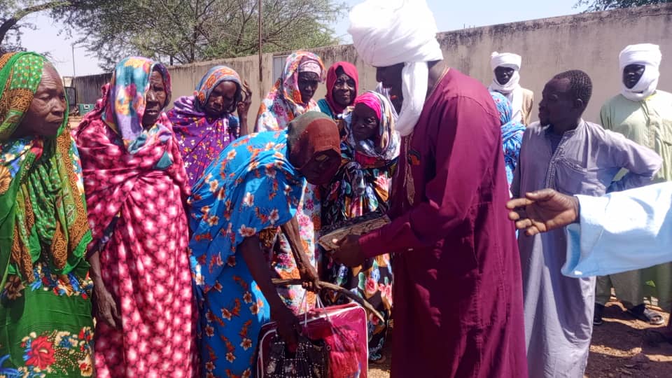 Tchad : Distribution de vivres aux personnes vulnérables de Bang-Bang, un geste de solidarité des cadres du Guéra