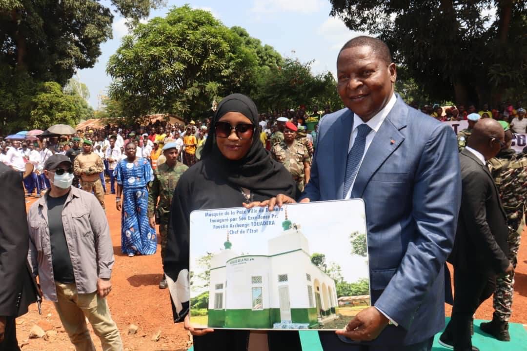 RCA - Damara : Inauguration de la "Mosquée de la Paix", reconstruite après les crises par le président de la République
