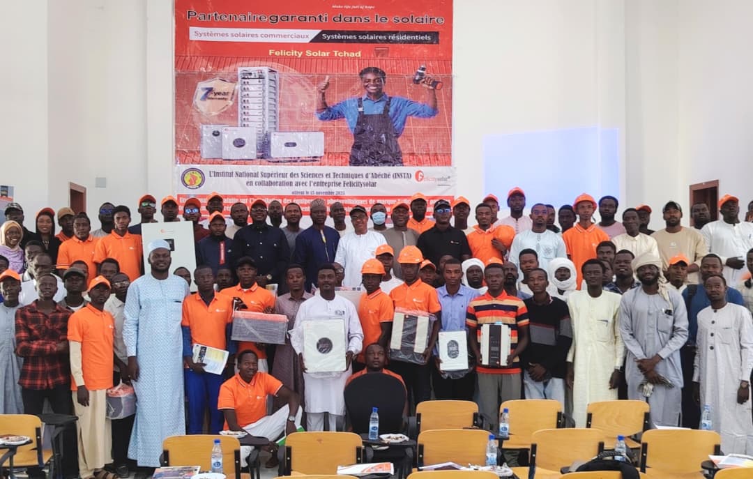 Tchad : L’INSTA forme des jeunes sur l’installation des équipements photovoltaïques