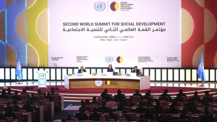 Les dirigeants mondiaux adoptent la déclaration de Doha pour dynamiser les efforts en matière de développement social. Photo : ONU