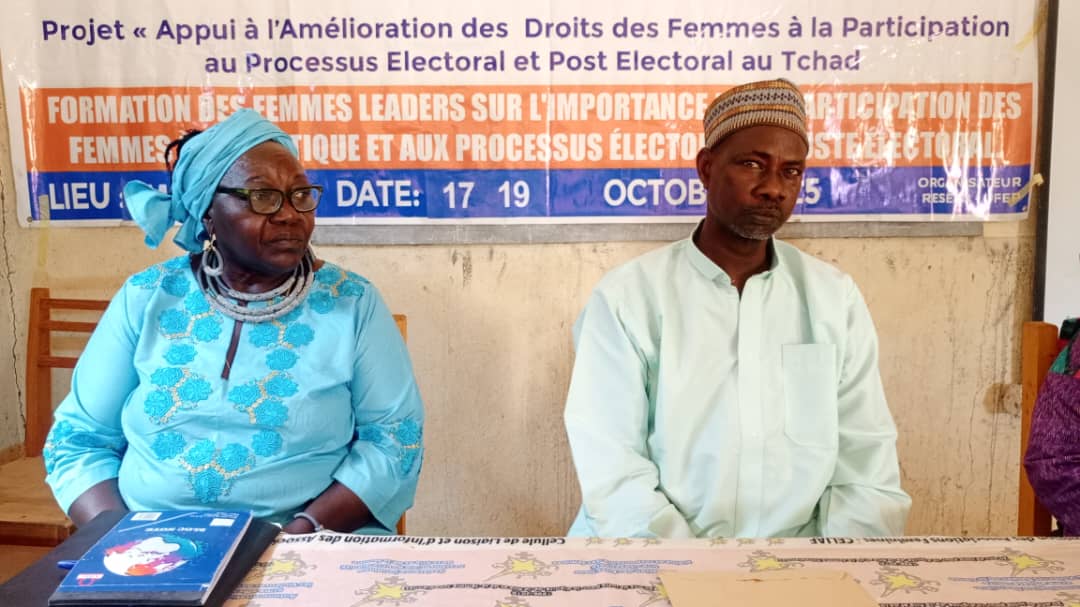 Tchad : au Guéra, formation de 30 femmes des partis politiques à Mongo