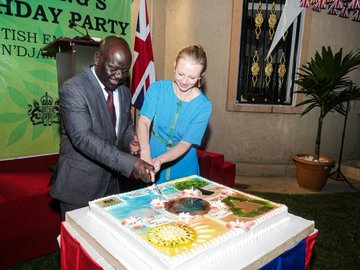 Tchad : L’Ambassade britannique célèbre le 77e anniversaire de Sa Majesté le Roi Charles III