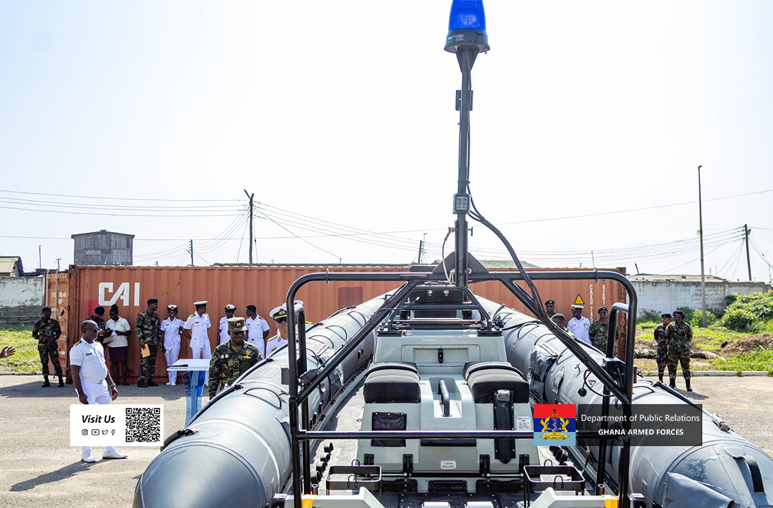 Ghana : Don d’un patrouilleur naval par le Royaume-Uni