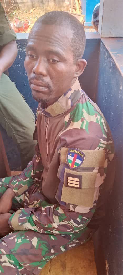 Centrafrique : Arrestation d'un escroc au faux grade de Capitaine des FACA à Bangui