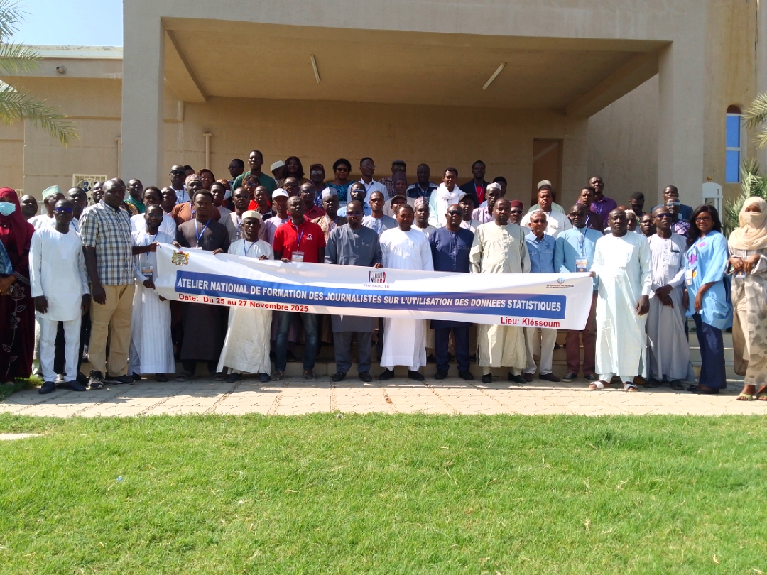 Tchad : l’INSEED forme 90 journalistes pour renforcer la culture statistique