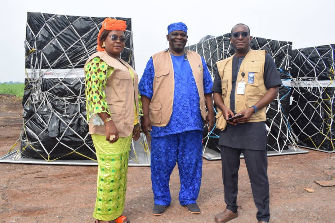 RCA : Réception du dernier convoi logistique électoral à Bangui en provenance de Chine