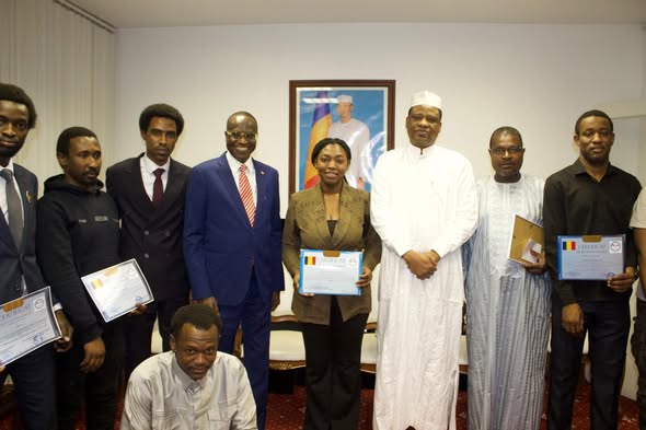 Tchad - Russie : L’Ambassade du Tchad à Moscou accueille le nouveau bureau des étudiants