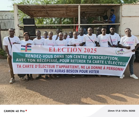 RCA : L’ANE lance une campagne nationale pour le retrait des cartes d’électeur