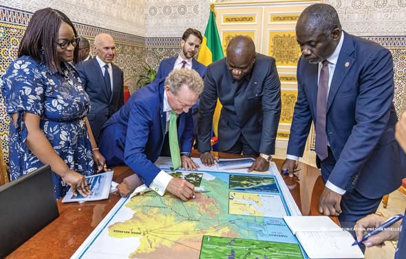 Gabon : Le Président Oligui Nguema a reçu une délégation du Groupe Fortescue