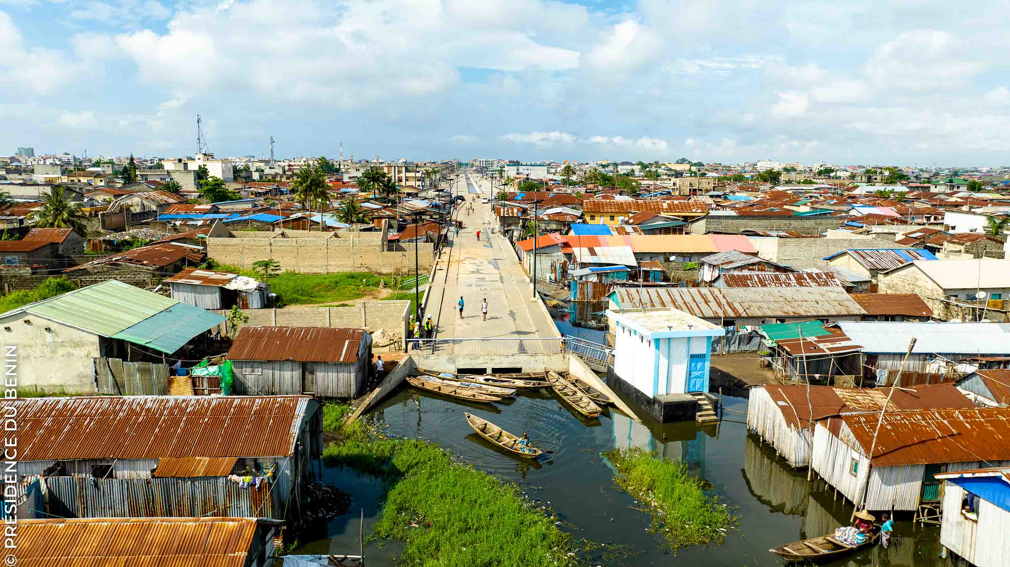Bénin : Le quartier Ladji de Cotonou transformé par le Programme d’Assainissement Pluvial (PAPC)