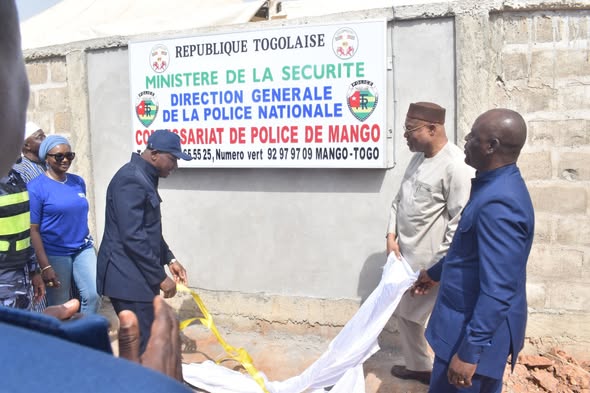 Togo : Inauguration des nouveaux commissariats de Cinkassé et Mango pour une sécurité renforcée