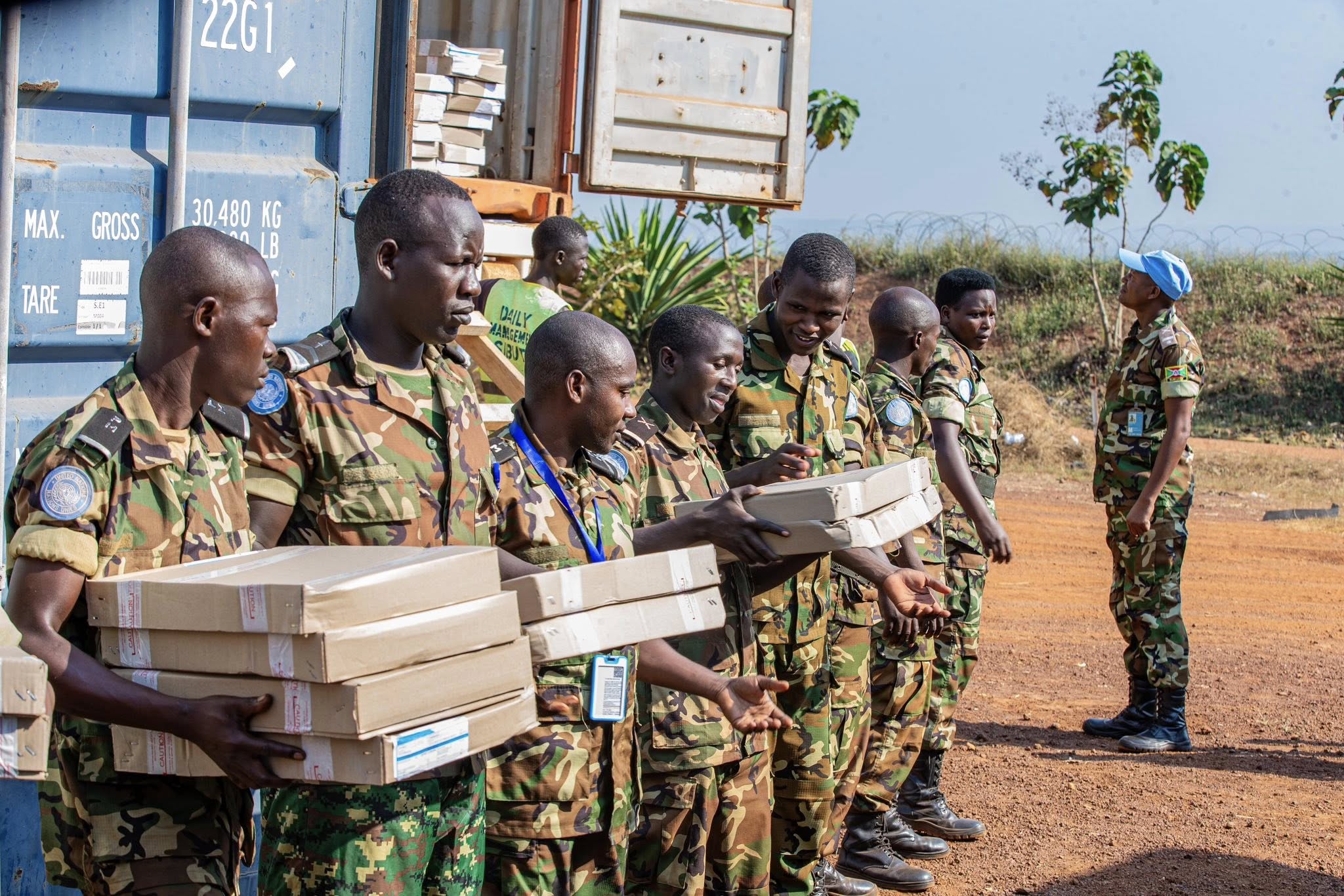 Élections en RCA : La Kémo sous haute protection pour la réception du matériel sensible