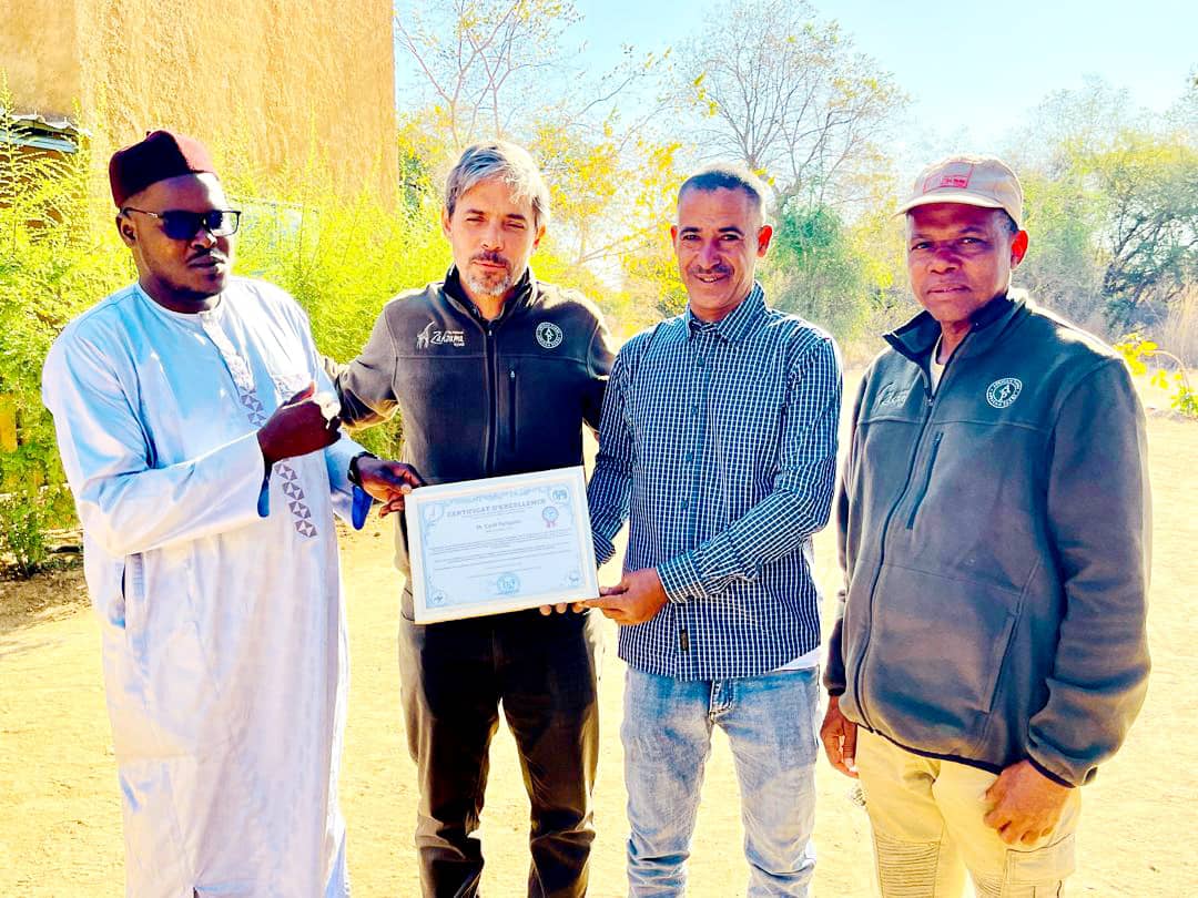 Zakouma : La jeunesse du Salamat honore Cyril Pelissier pour l'excellence de sa gestion