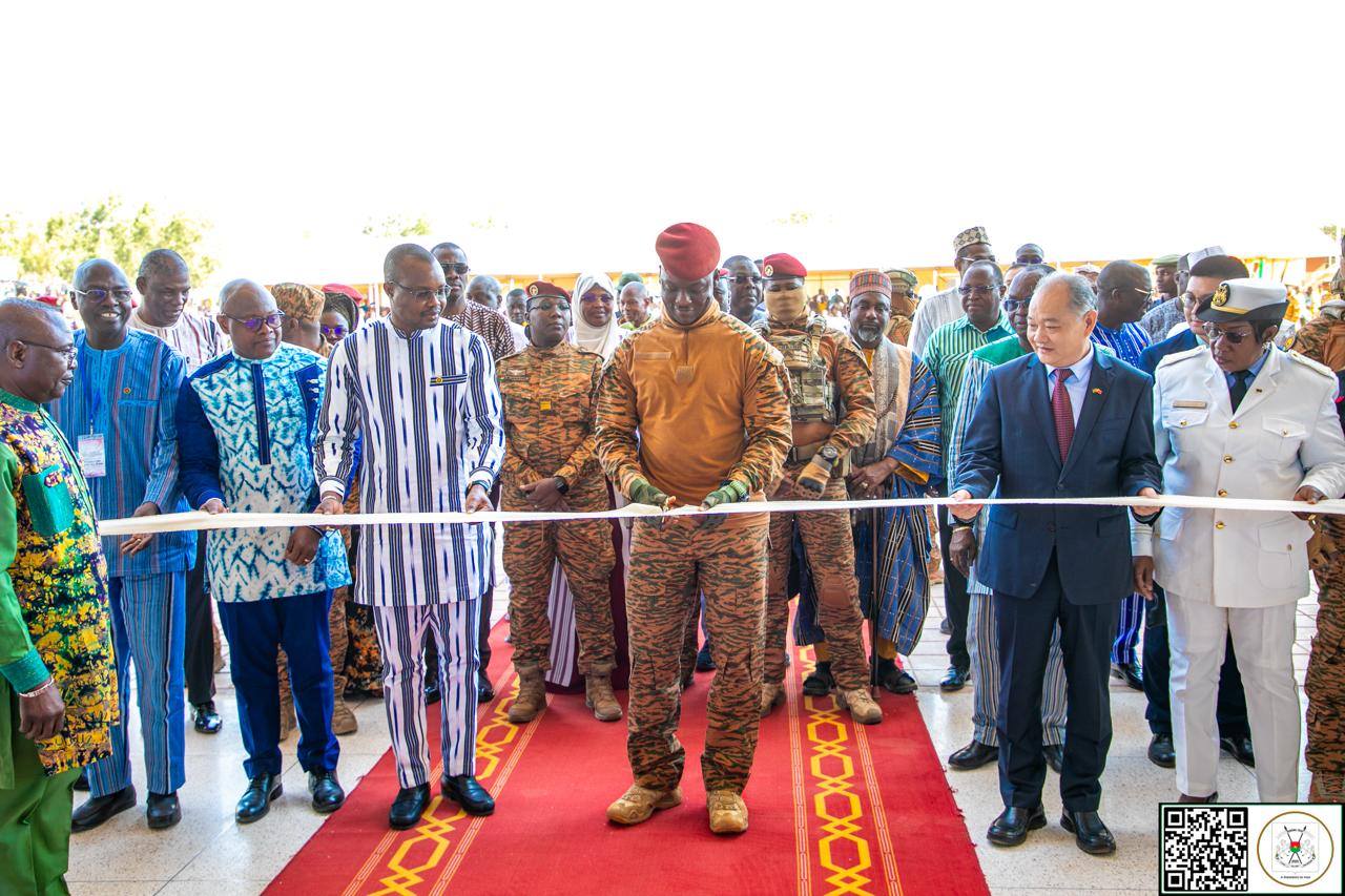 Burkina : le capitaine Ibrahim Traoré inaugure le CHU de Pala et son Centre de radiothérapie