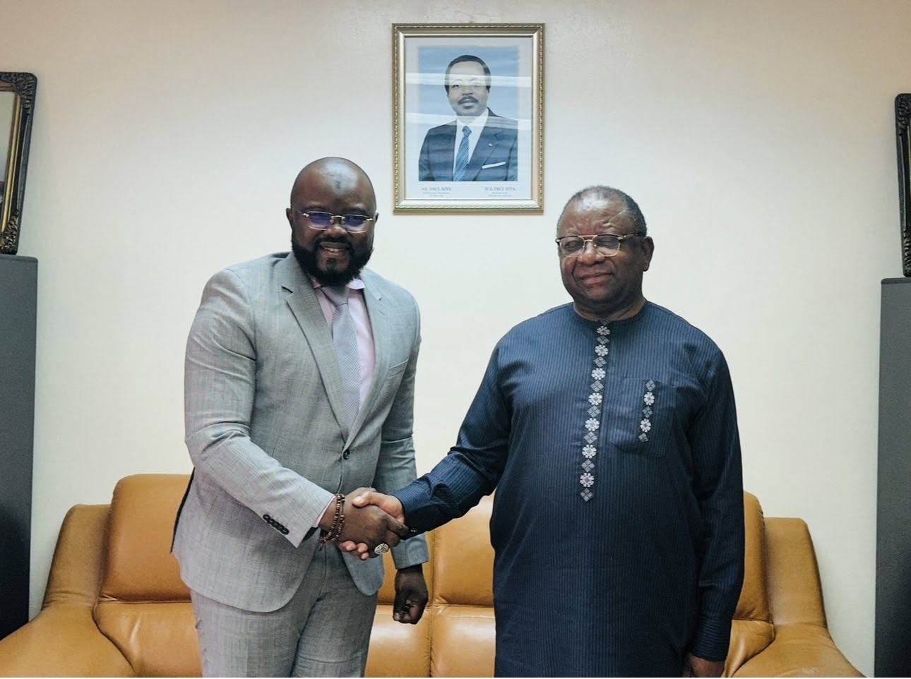 Cameroun : un projet d’appui au commerce transfrontalier présenté au ministre du Commerce