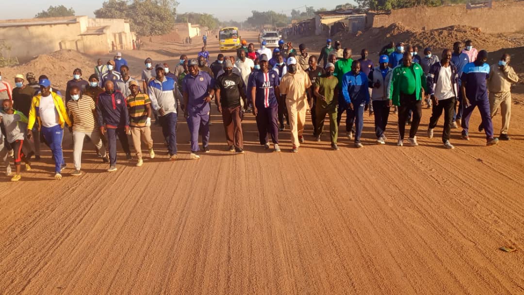 Mongo : Les vétérans en marche pour la fraternité et la santé