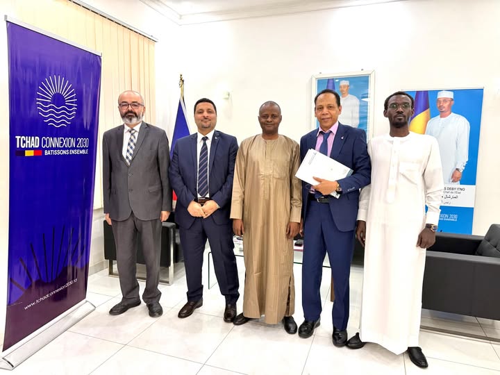 Tchad : Le Ministre d’État reçoit une Délégation de la Libyan Foreign Bank