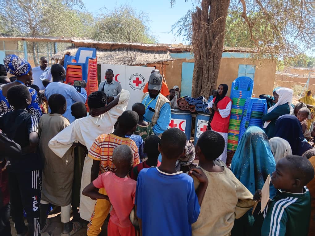 La Croix-Rouge du Tchad vole au secours des enfants affectés par les conflits armés à l’Est du pays