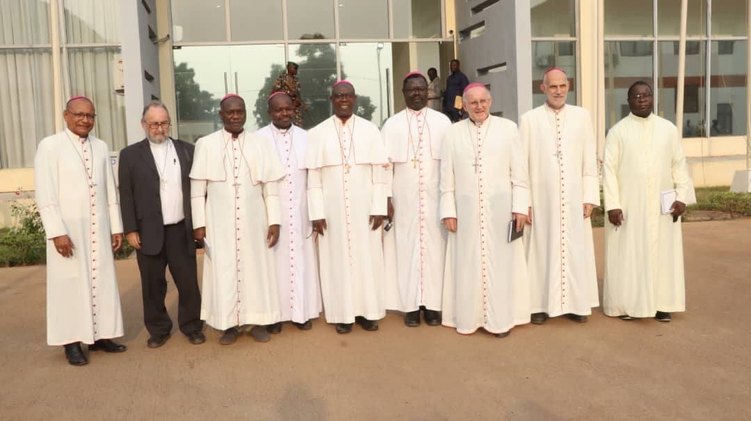 RCA : le président de la République reçoit les membres de la conférence épiscopale