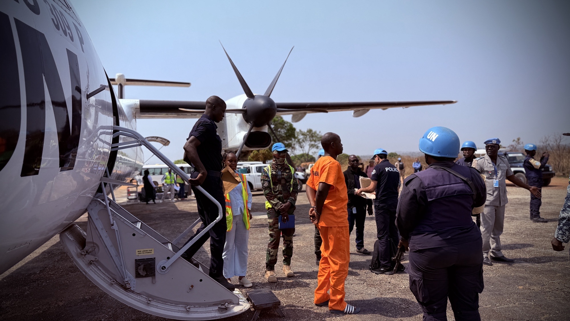 RCA : La justice en marche à Bouar avec l'appui logistique de la MINUSCA