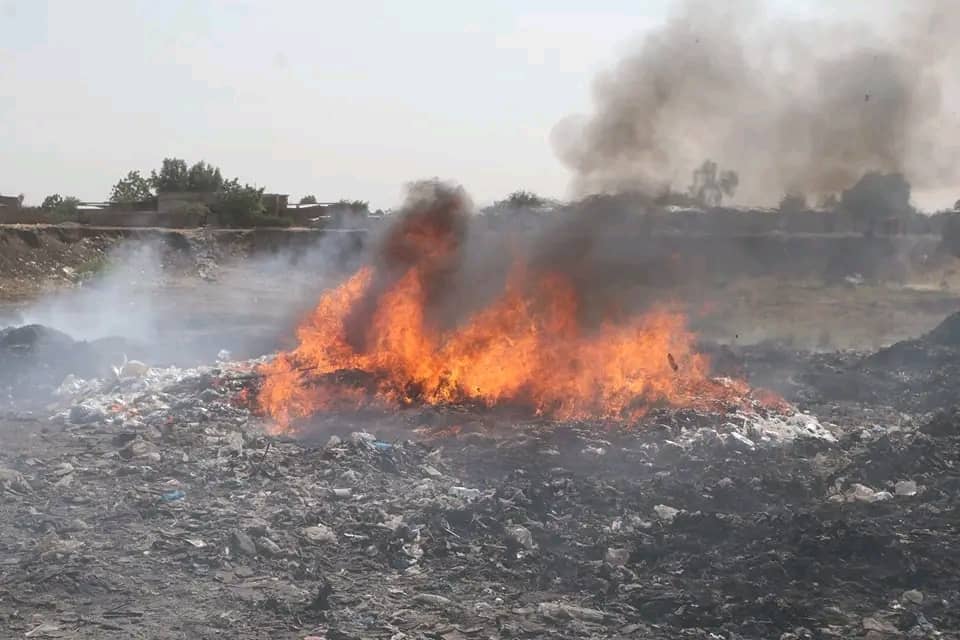 Tchad : une importante quantité de produits prohibés saisis et incinérés par la Police nationale