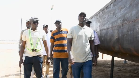 Infrastructures au Tchad : Le Ministre Amir Idriss Kourda en mission de choc dans la zone méridionale