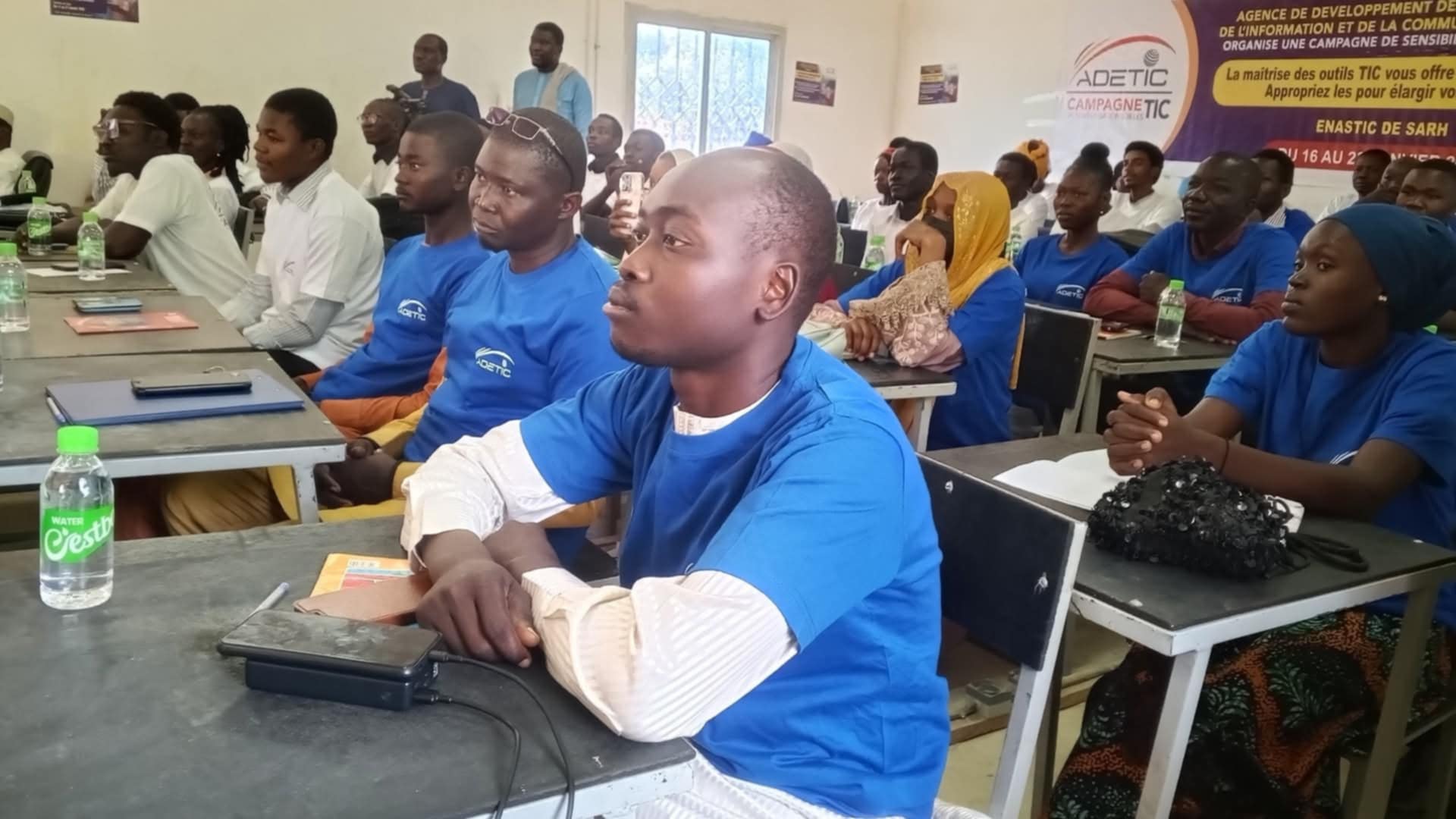 Tchad : l’ADETIC organise une formation sur le numérique à l’intention des jeunes de Sarh