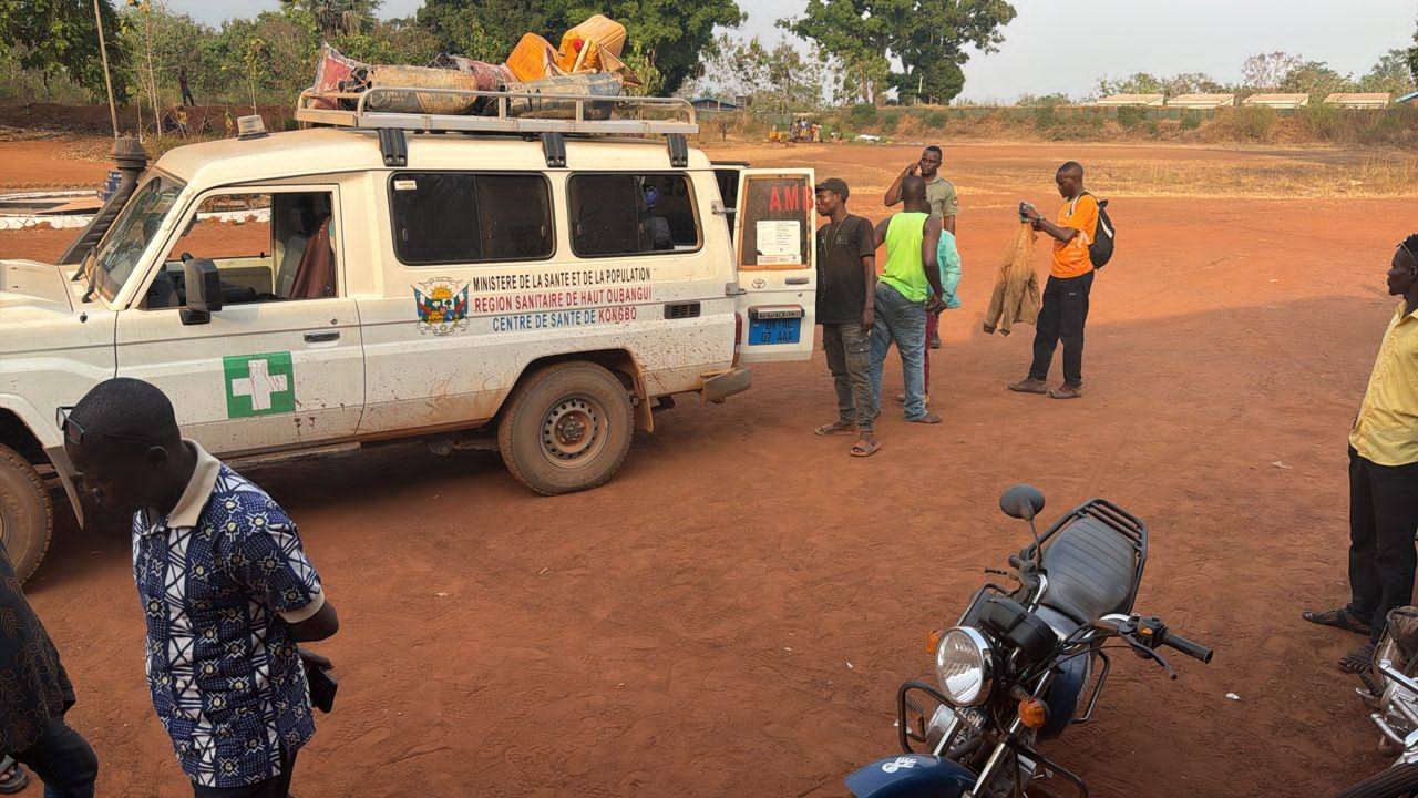 Santé Publique en RCA : Une ambulance immobilisée pour usage abusif, le Ministère tape du poing sur la table