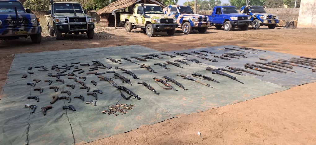 Sécurité dans le Mandoul : La CORSAG frappe un grand coup contre la détention illégale d'armes