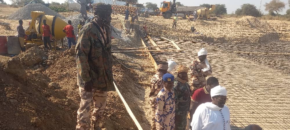 ​Infrastructures routières au Tchad : 35 % des travaux déjà réalisés à Khachkhacha