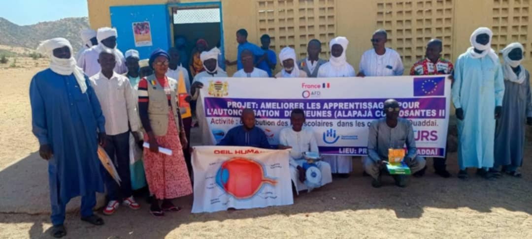 Tchad : à Abéché, Handicap International équipe six collèges en matériels scolaires