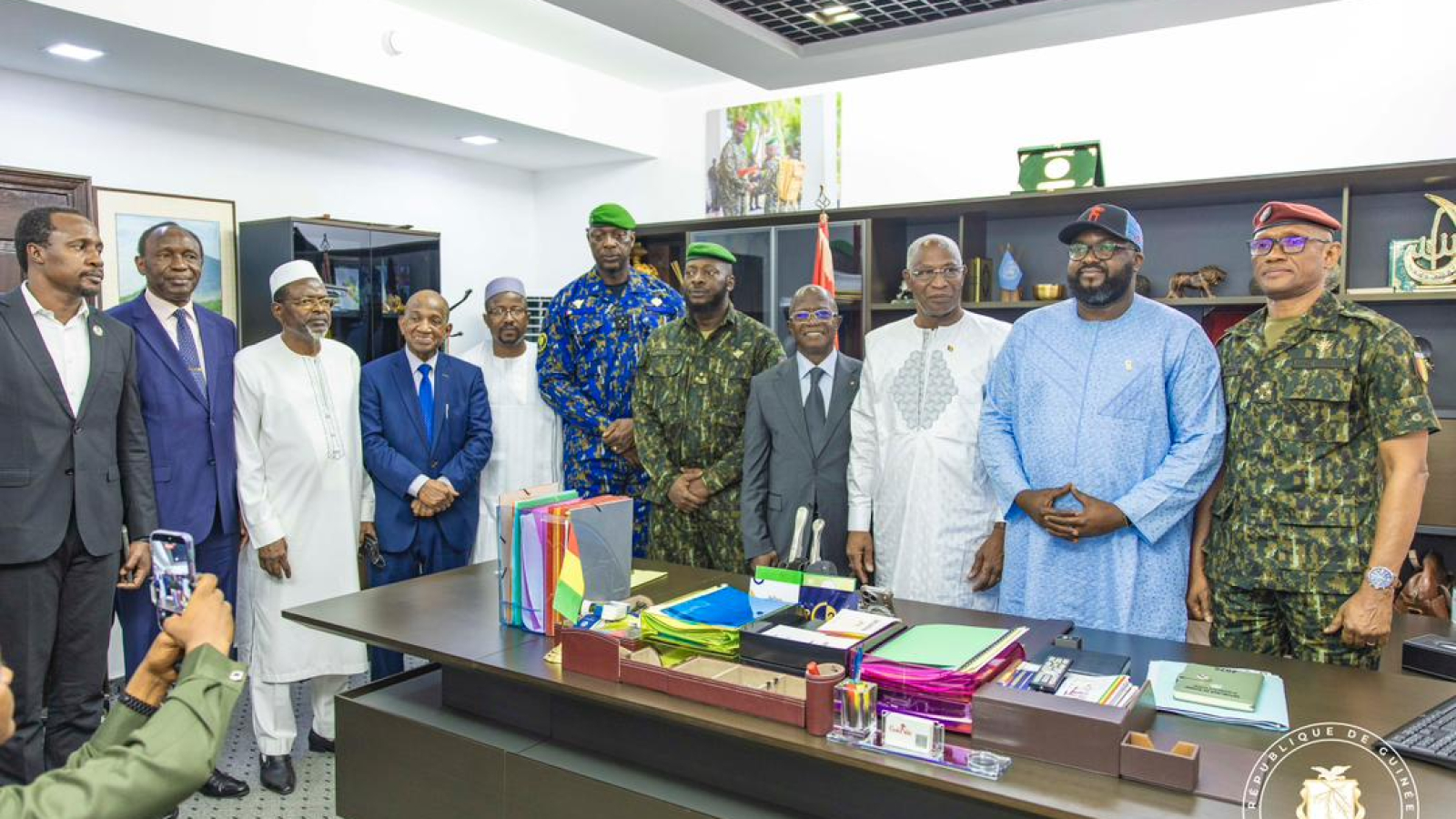 Guinée : installation du Premier ministre Amadou Oury BAH